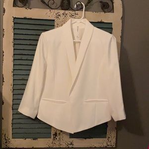 Mural Art Has No Boundaries Ivory Blazer